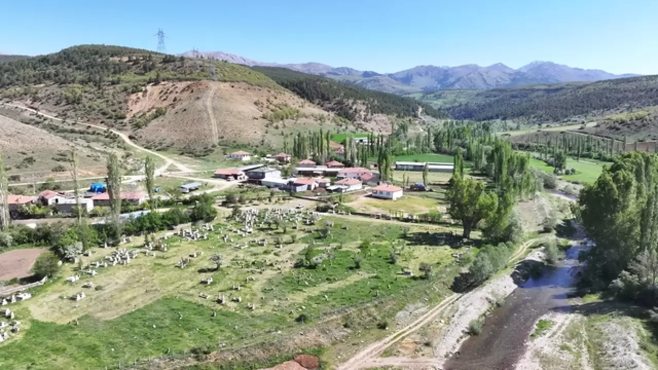 750 yıllık Türk boylarına ait tarihi mezar taşları koruma altında 4