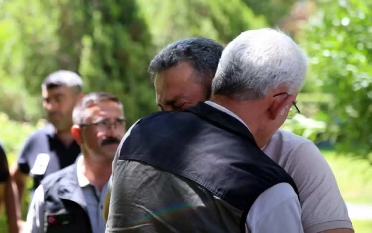 Orman şehidi son yolculuğuna uğurlandı... 6