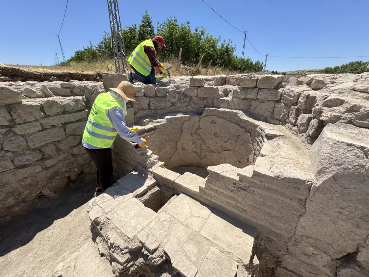 1700 yıllık hamam gün yüzüne çıkartıldı 4