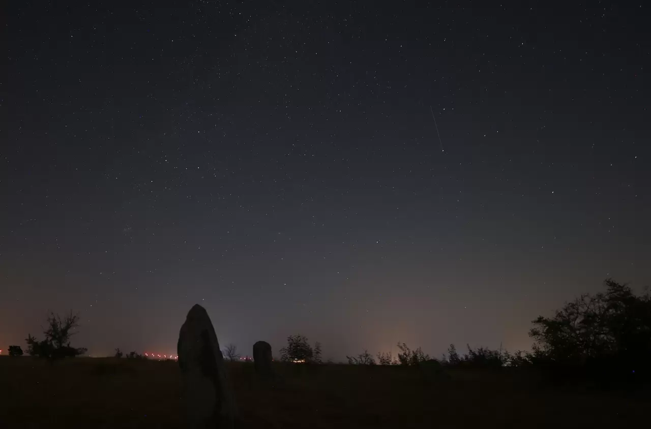 Perseid meteor yağmuru Edirne'de görüntülendi 2