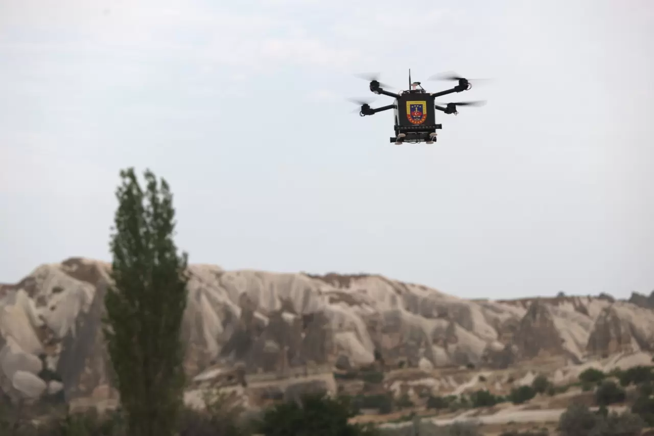 "Asayiş dronu" etkin ve hızlı müdahaleler için hazır 4