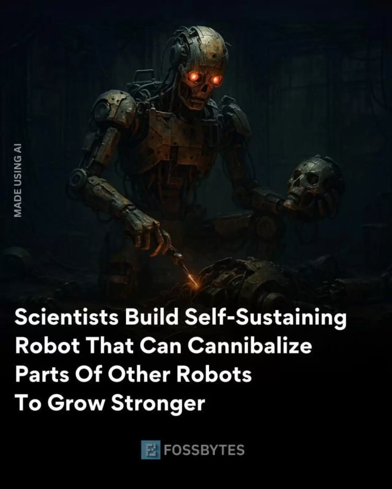 "Yamyam robot" icat edildi! Diğer robotları tüketerek büyüyor 6