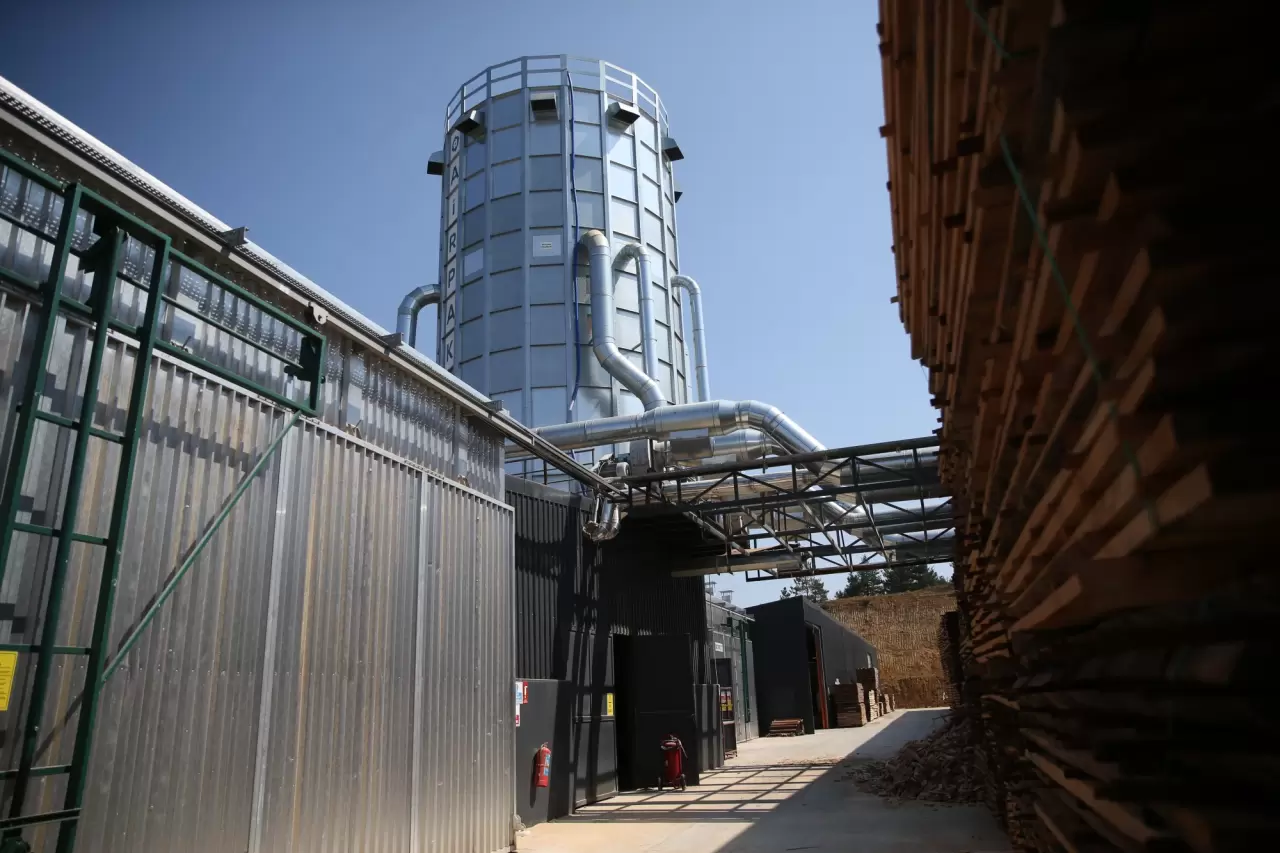 Üretim fazlası talaşlardan enerji üretiliyor 3