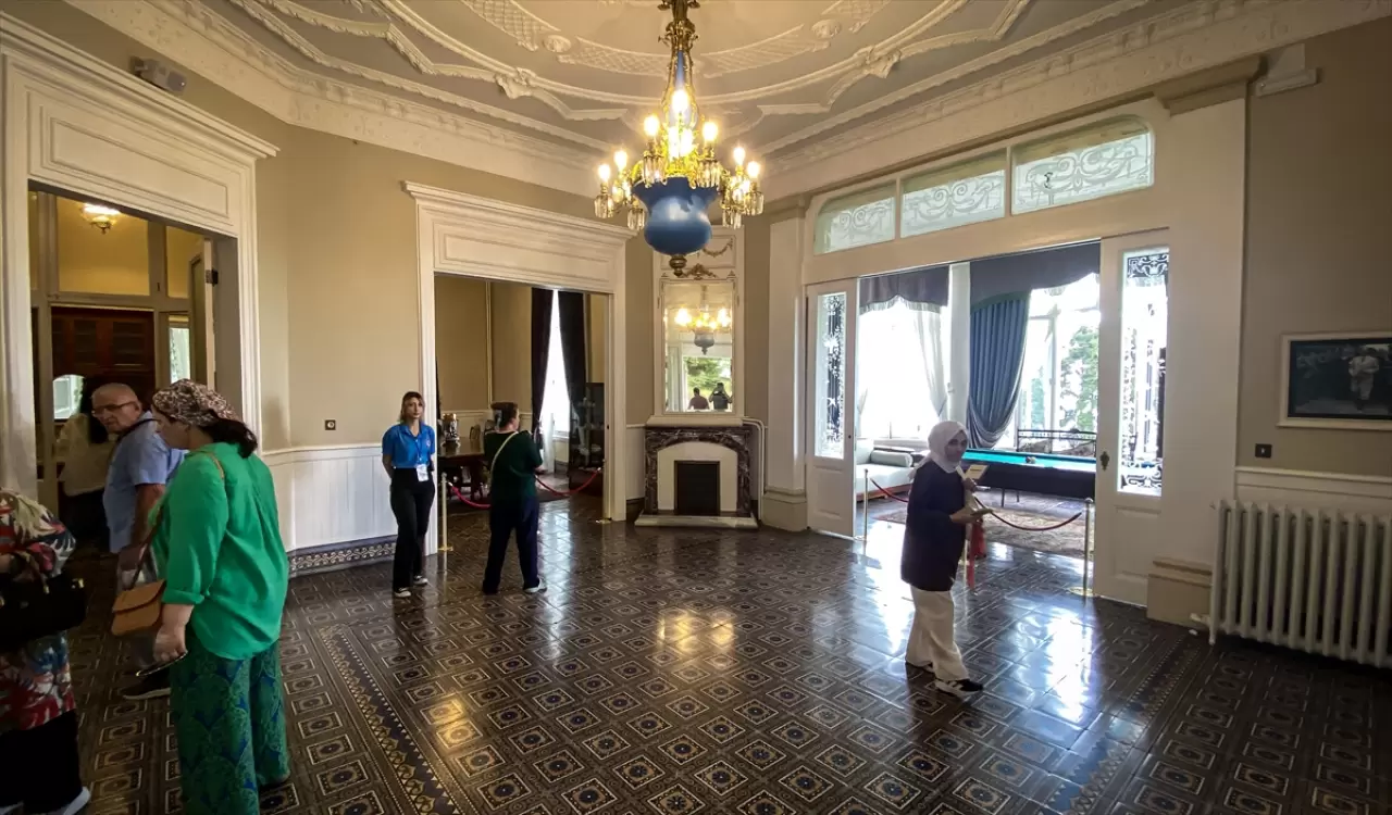 Trabzon'daki Atatürk Köşkü 7 ayda 183 bin 511 kişiyi ağırladı 2