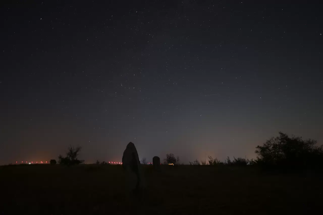Perseid meteor yağmuru Edirne'de görüntülendi 3