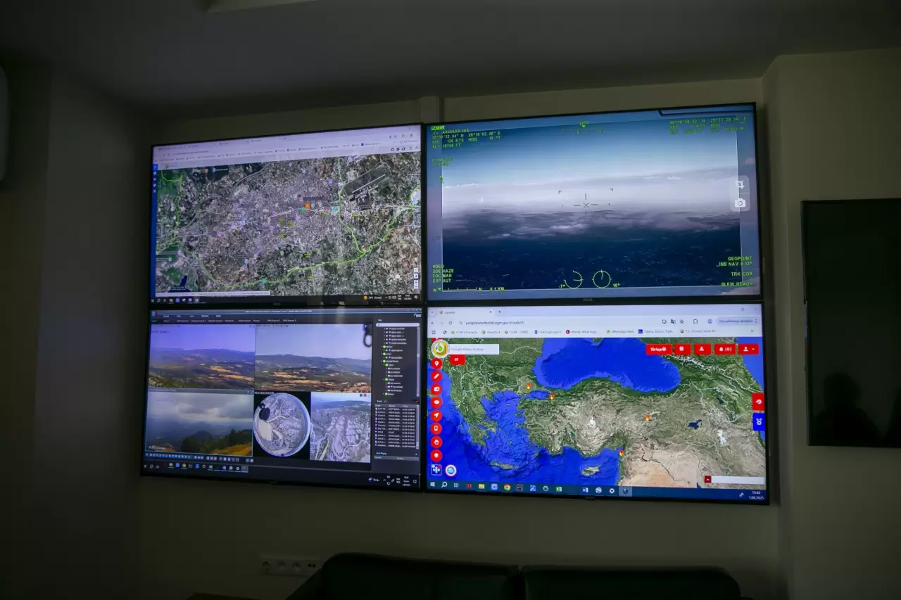 Orman yangını erken tespit ve müdahale için çalışmalar sürülüyor 3