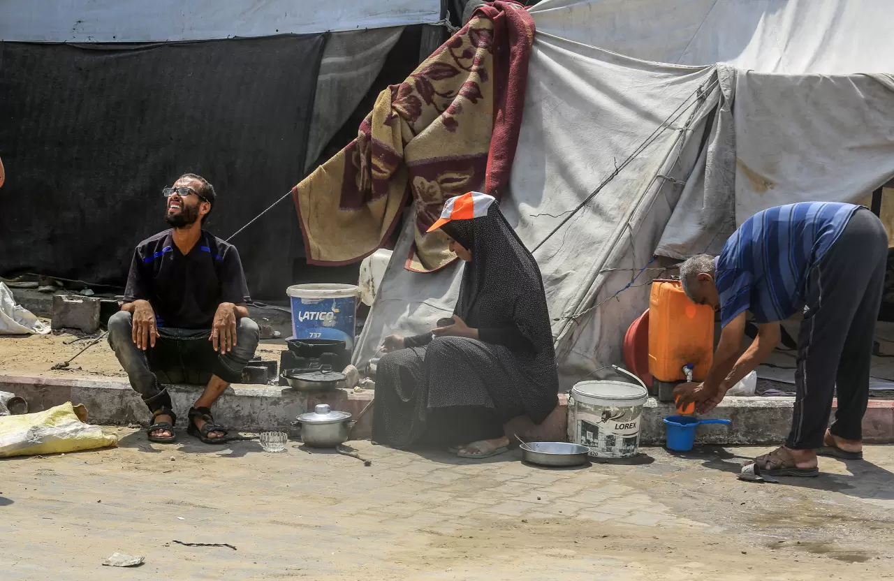 Filistinliler'in günlük yaşamından can acıtan fotoğraflar 9