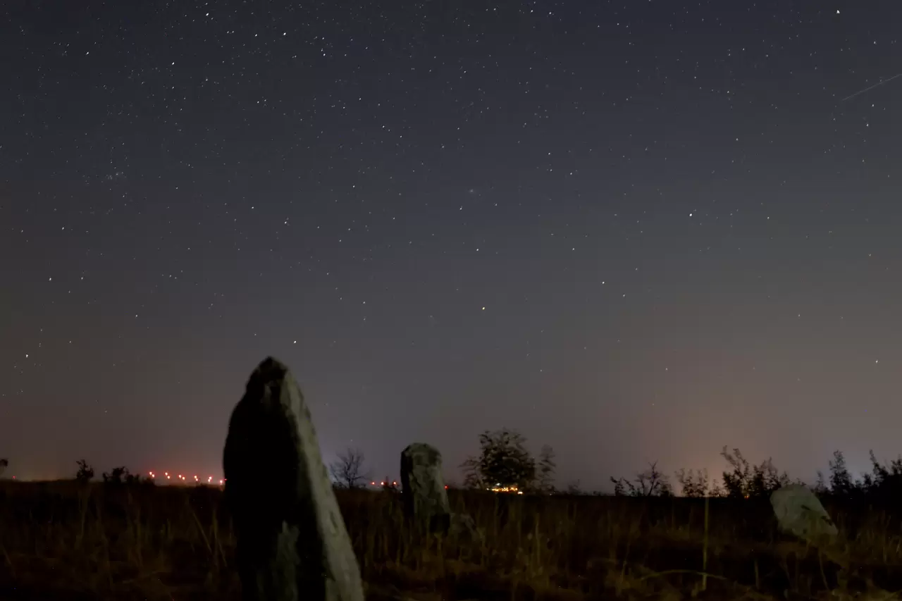 Perseid meteor yağmuru Edirne'de görüntülendi 1