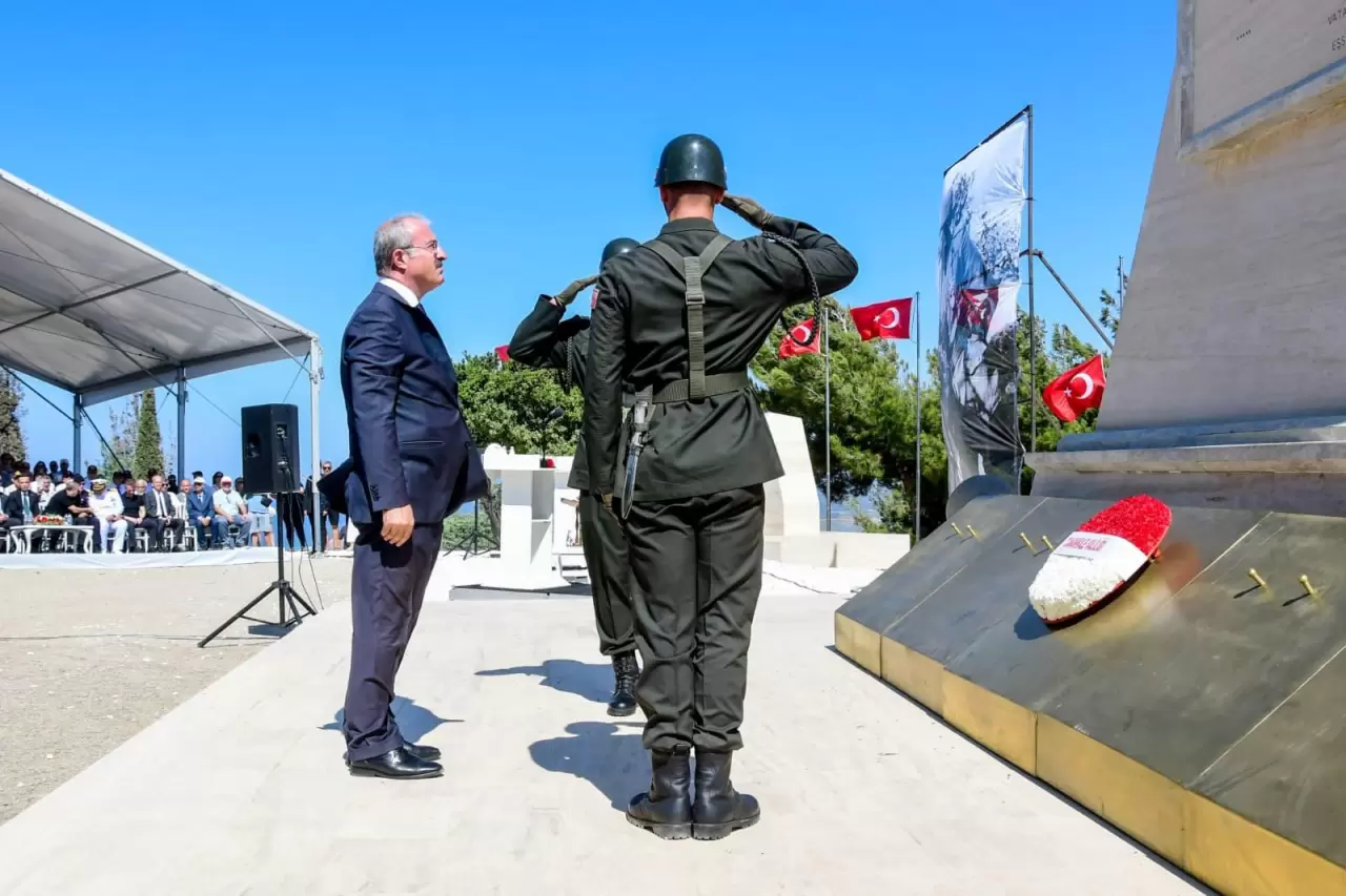 Tarihi Gelibolu Yarımadası'nda Anafartalar Zaferi'nin 110. yıl dönümü töreni düzenlendi 1