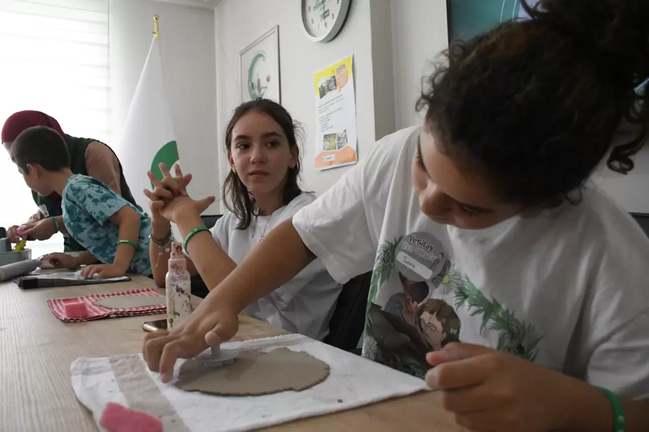 Yeşilay okullarında sanat ve spor dolu bir yaz geçirdiler 3