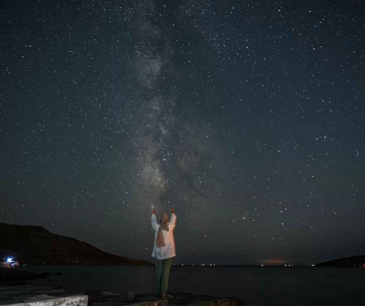 İzmir’de yıldızlı gece görenleri büyüledi 1