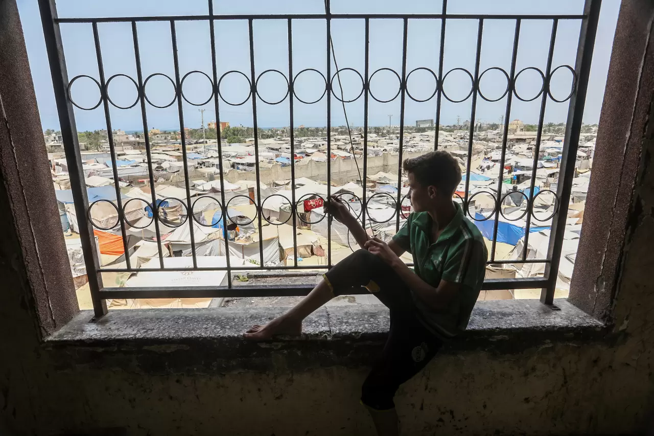 Filistinliler'in günlük yaşamından can acıtan fotoğraflar 11