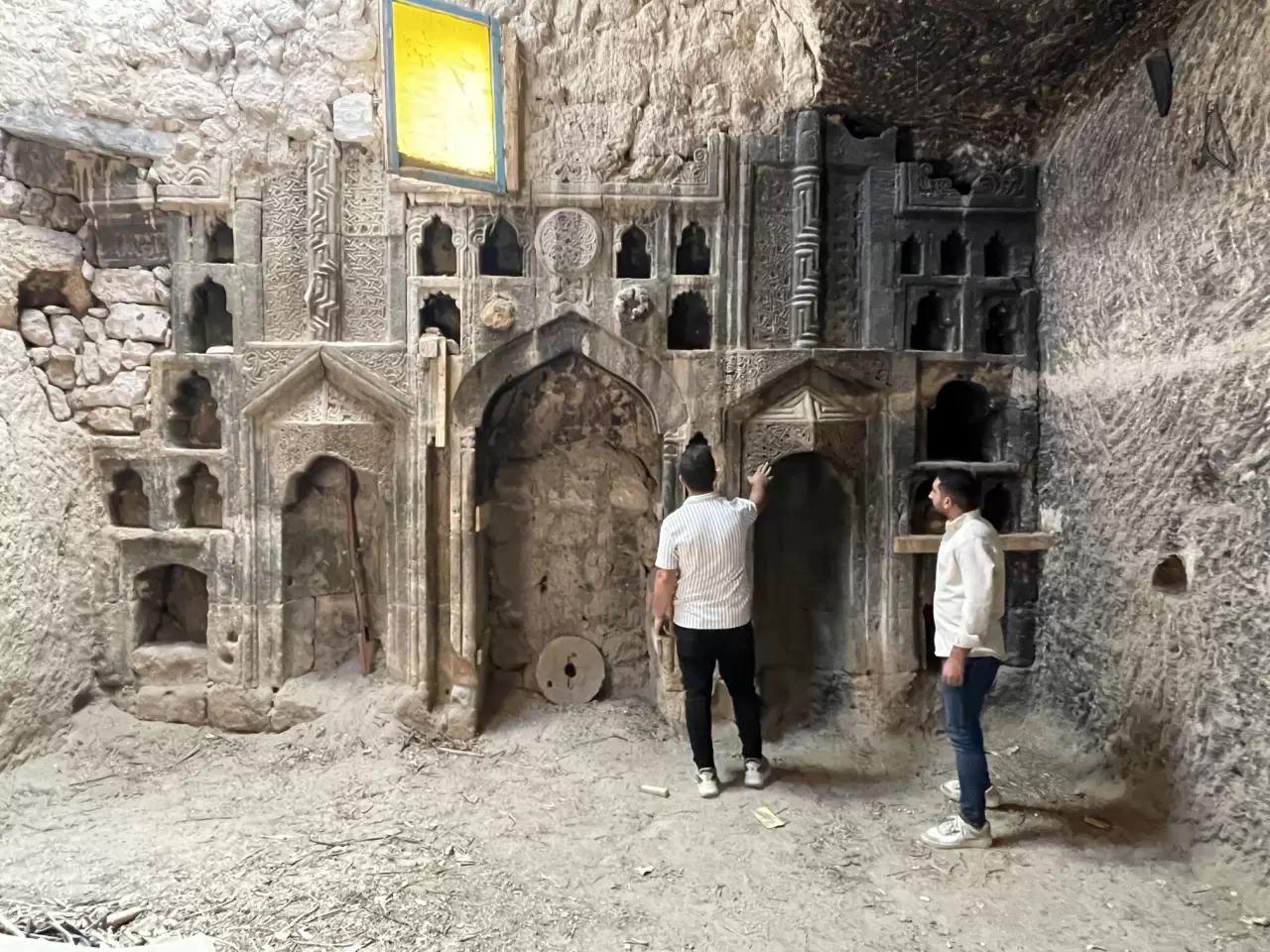 Odunluğun altında 6 asırlık ibadethane keşfedildi 1