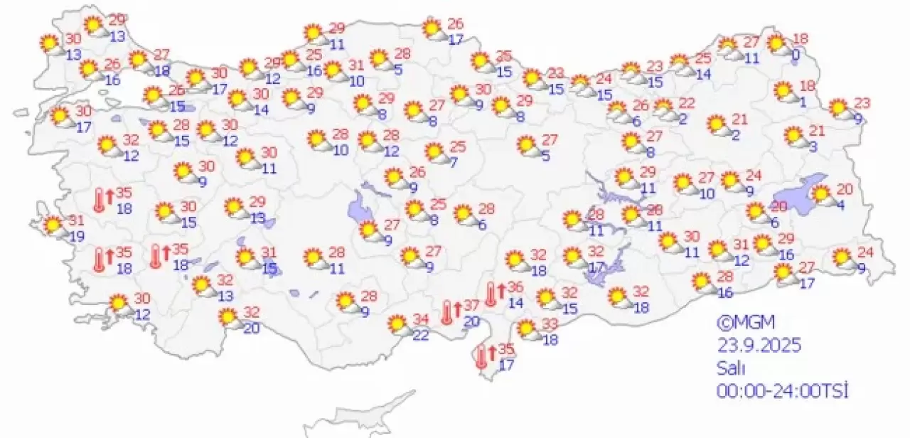 Meteoroloji uyardı! 24 ilde kuvvetli sağanak ve fırtına! 7