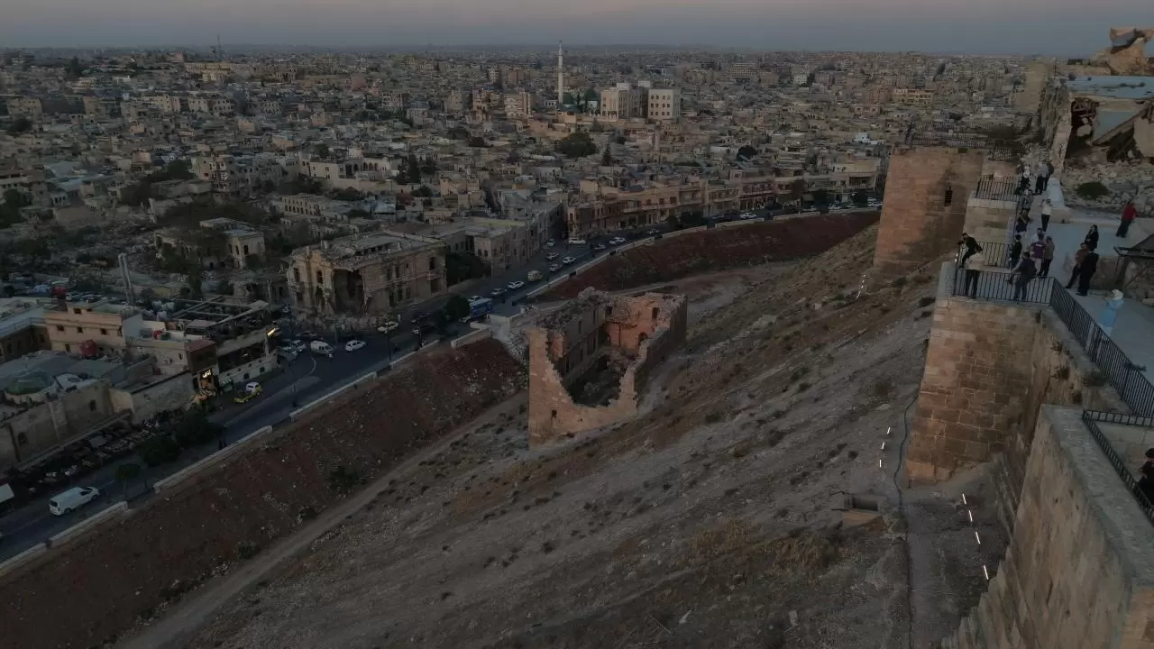 Restorasyonu tamamlanan Halep Kalesi ziyarete açıldı 10