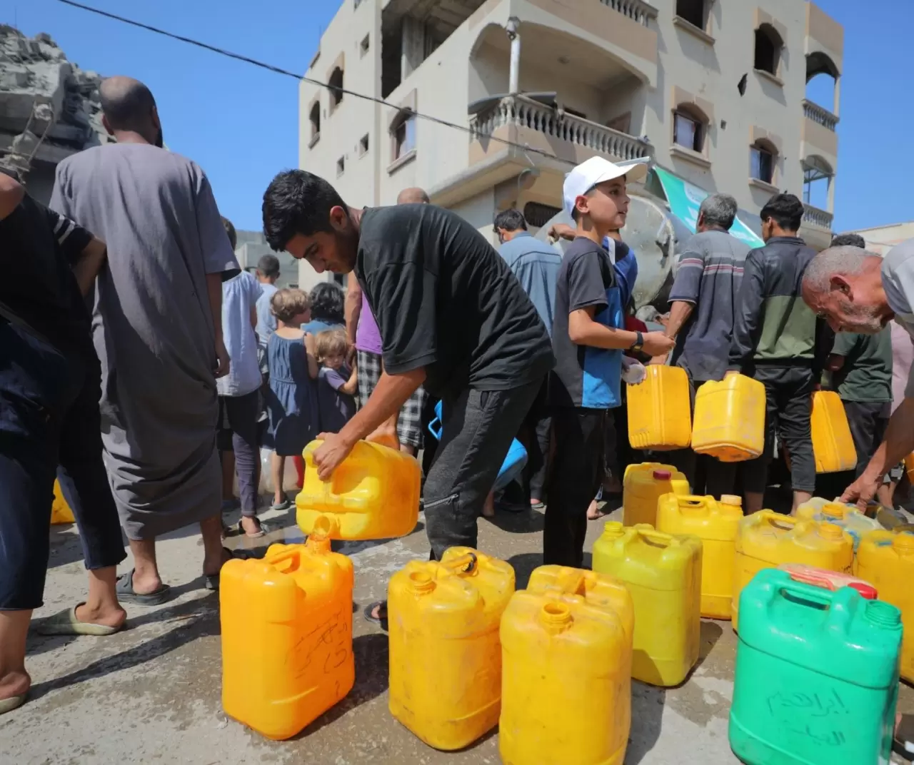 Gazze’de su krizi ve abluka binlerce Filistinliyi zor durumda bıraktı 4
