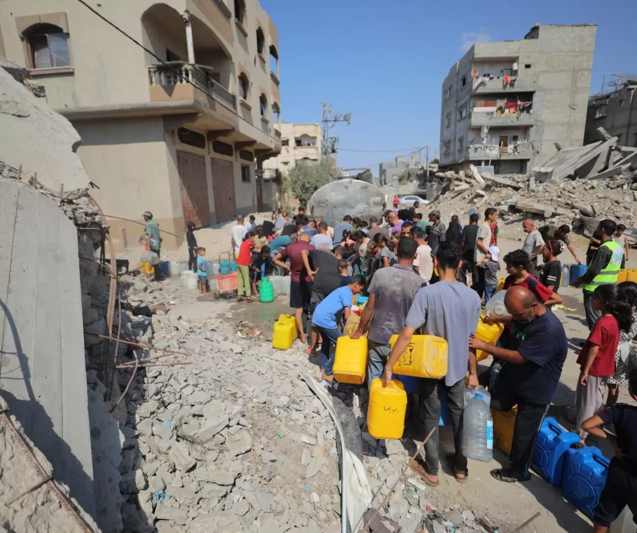 Gazze’de su krizi ve abluka binlerce Filistinliyi zor durumda bıraktı 3