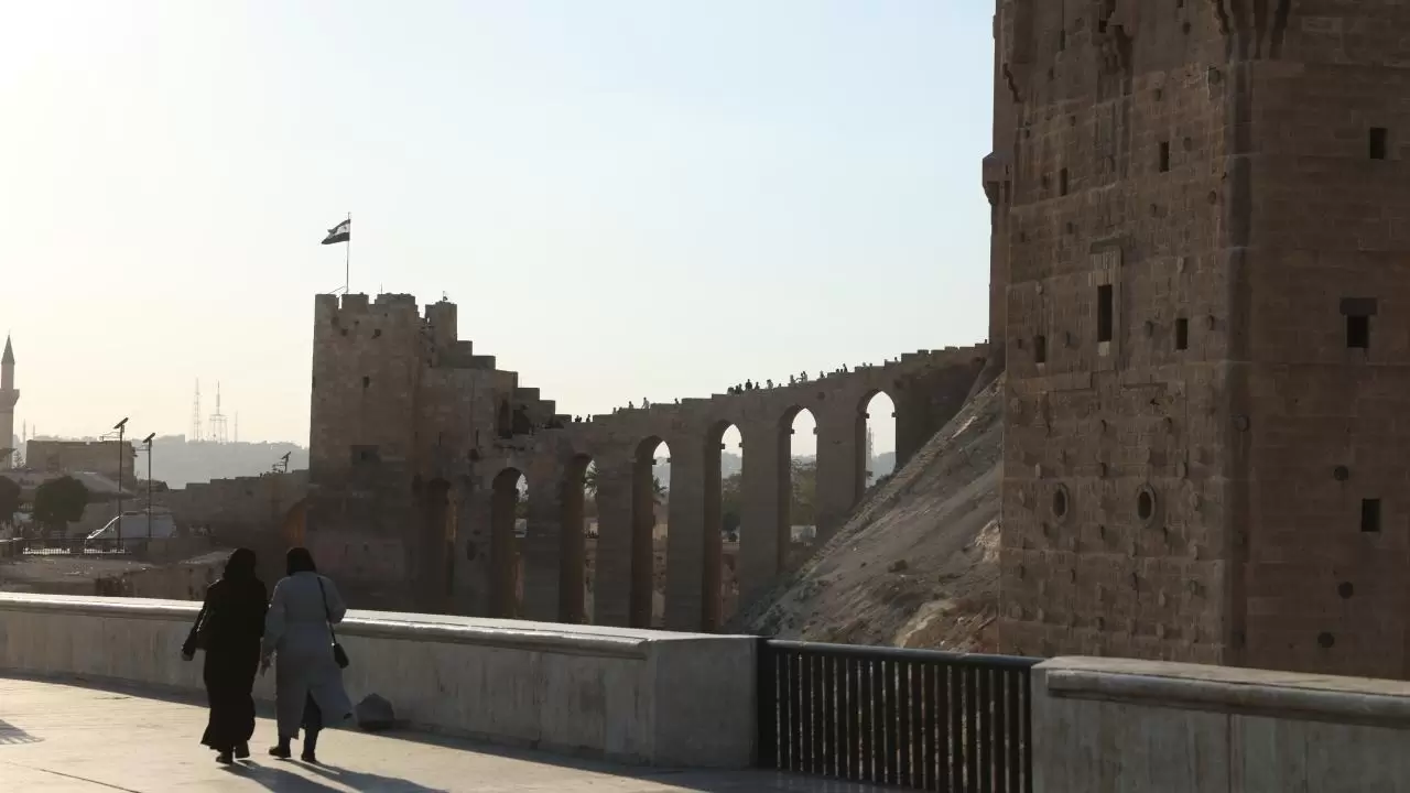 Restorasyonu tamamlanan Halep Kalesi ziyarete açıldı 4