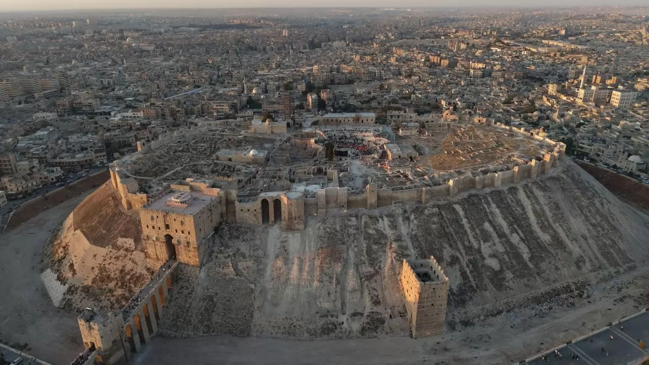 Restorasyonu tamamlanan Halep Kalesi ziyarete açıldı 5