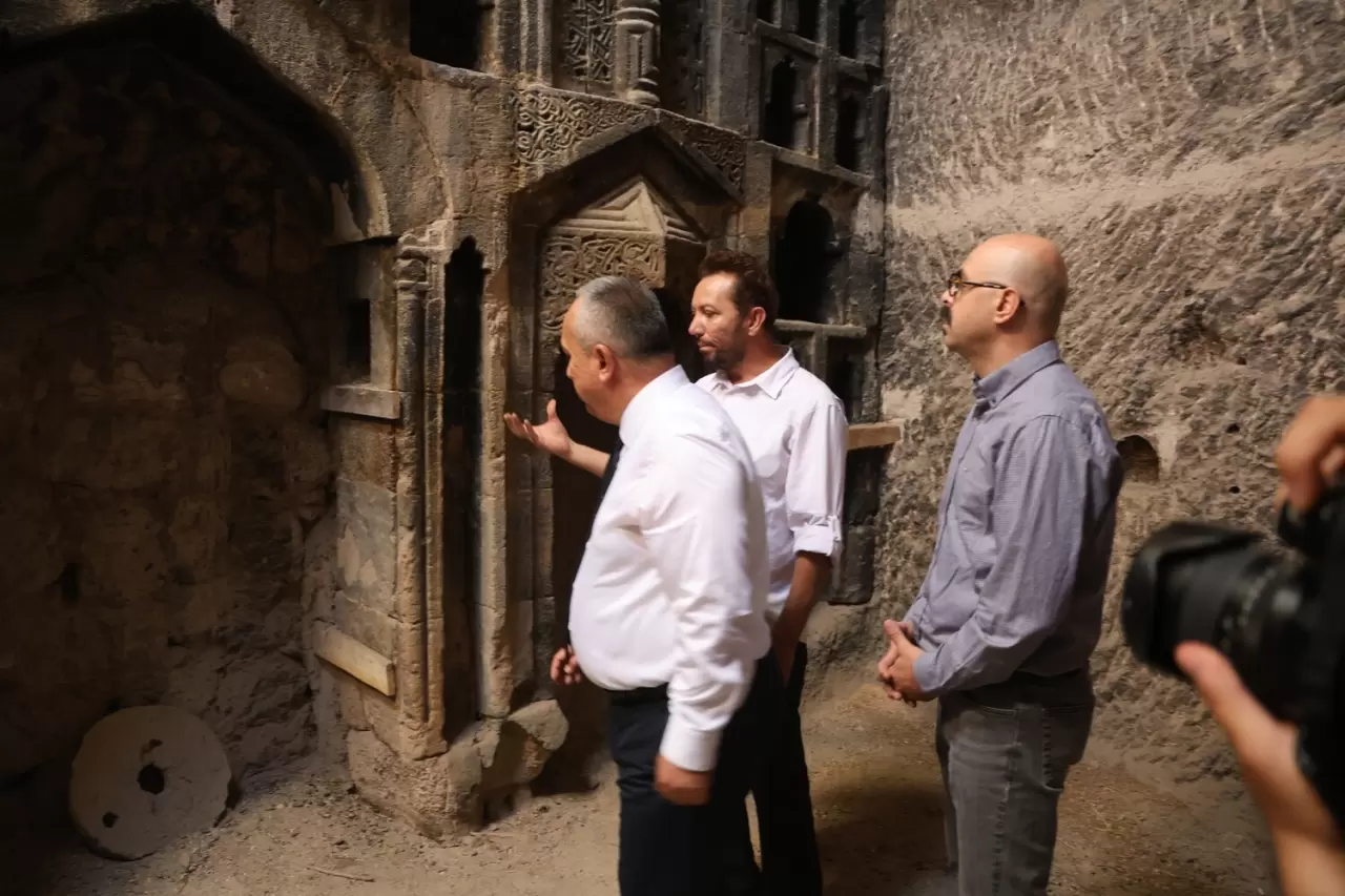 Kömürlükte 600 yıllık tarihi keşif! Dergah tescillendi 5