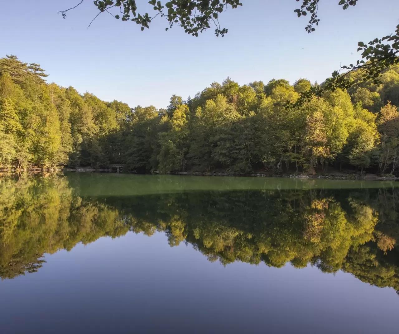 Bolu Yedigöller Milli Parkı sonbaharda ziyaretçilerini bekliyor 12