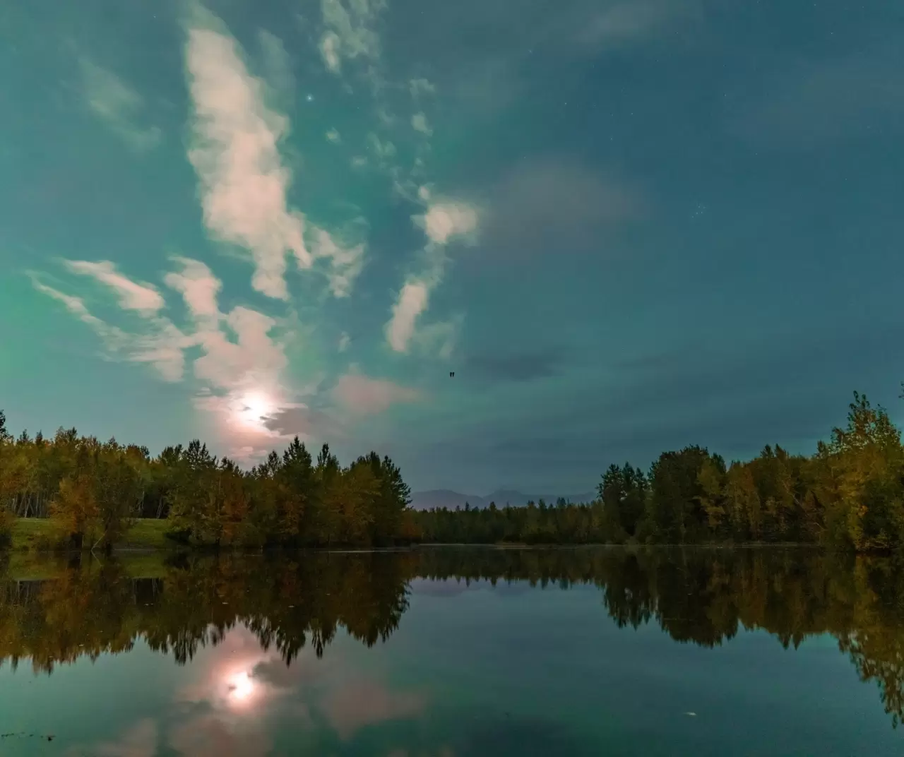 Alaska semalarında büyüleyici kuzey ışıkları gösterisi 6