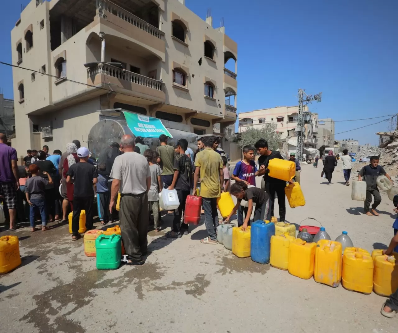 Gazze’de su krizi ve abluka binlerce Filistinliyi zor durumda bıraktı 1