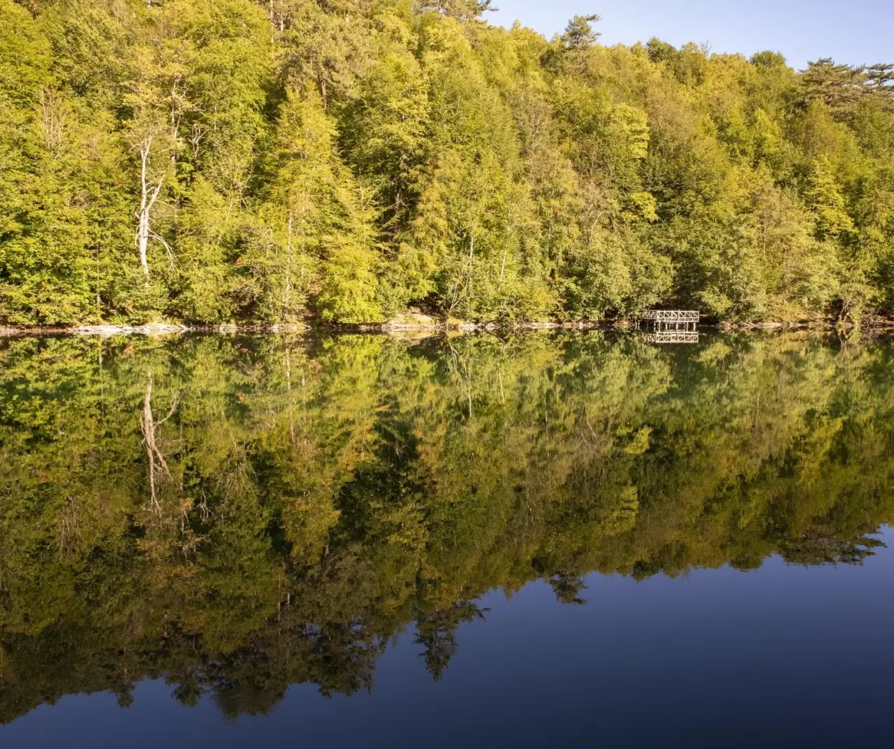 Bolu Yedigöller Milli Parkı sonbaharda ziyaretçilerini bekliyor 14