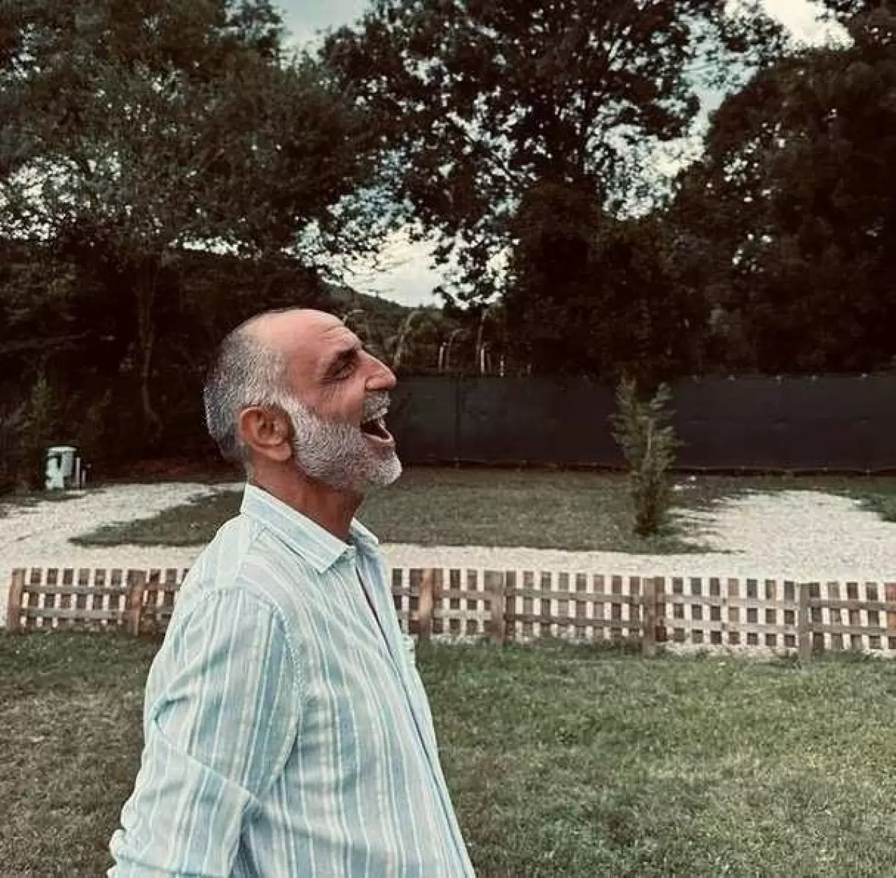 Kurtlar Vadisi'nin Memati'si Gürkan Uygun'un fındık toplarken görüntülendi 5