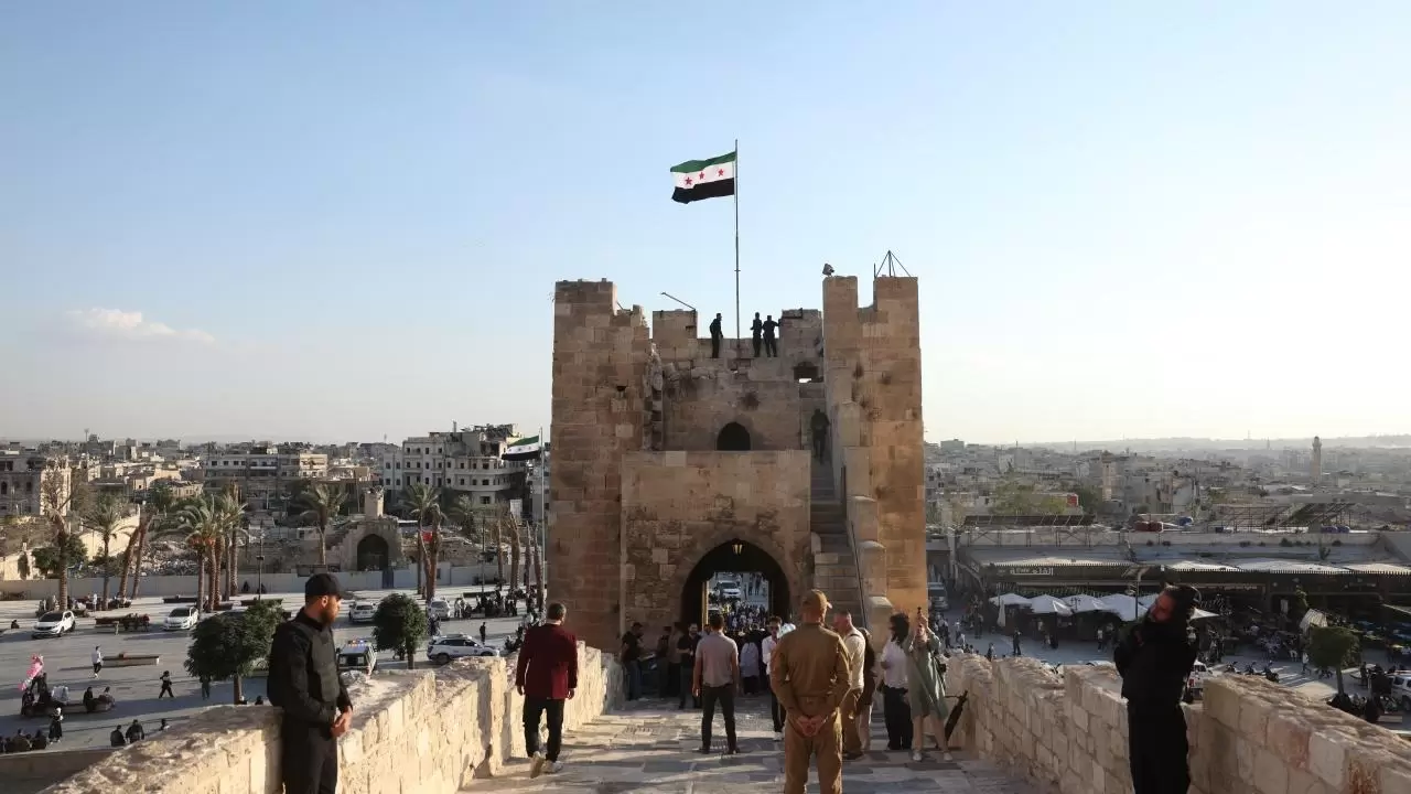 Restorasyonu tamamlanan Halep Kalesi ziyarete açıldı 1