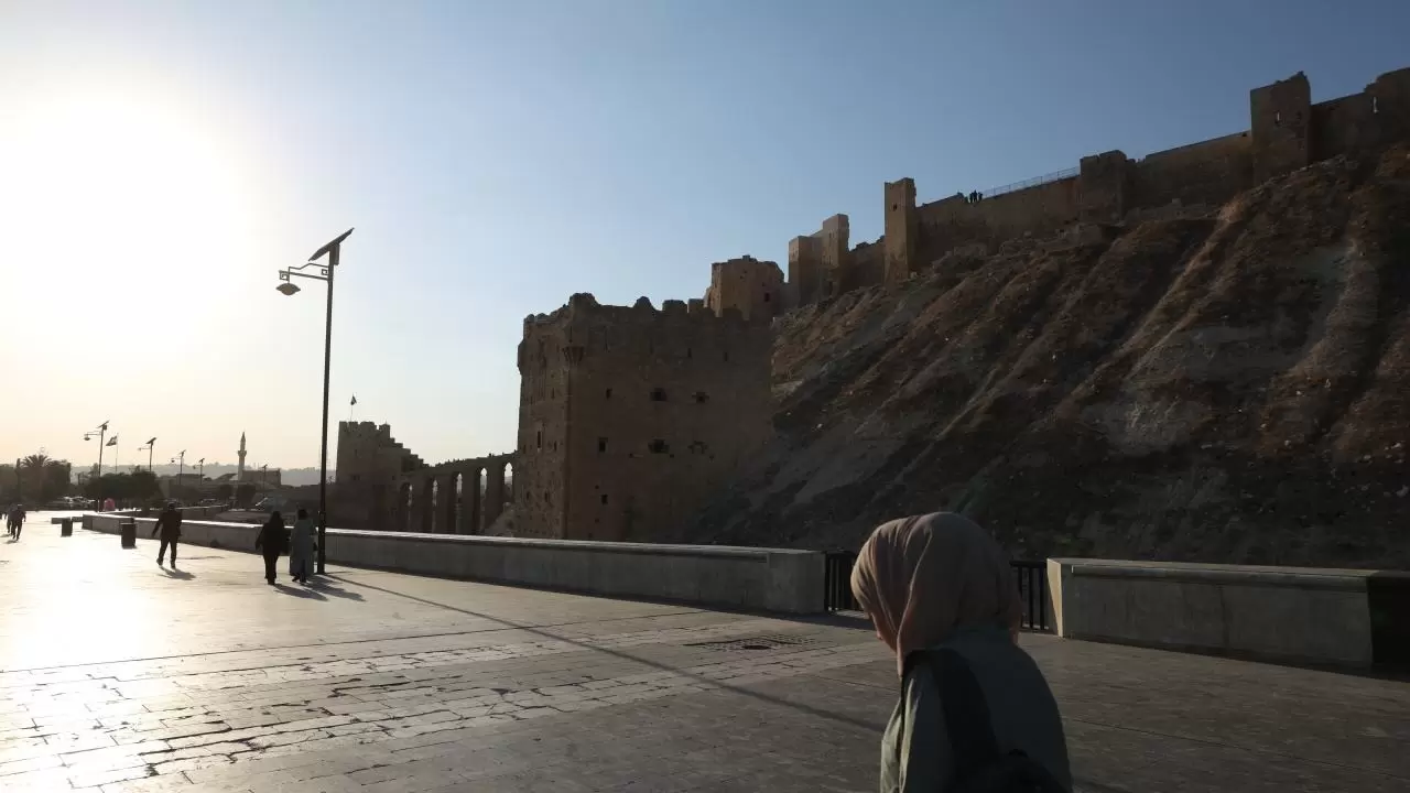 Restorasyonu tamamlanan Halep Kalesi ziyarete açıldı 3