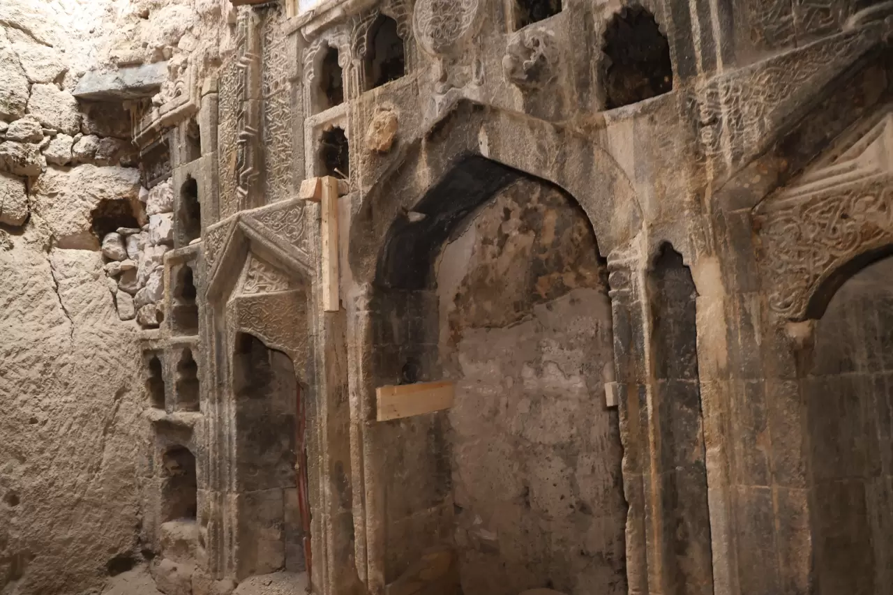 Kömürlükte 600 yıllık tarihi keşif! Dergah tescillendi 1