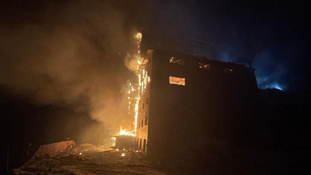 Bolu'daki yangın faciasından kareler 4