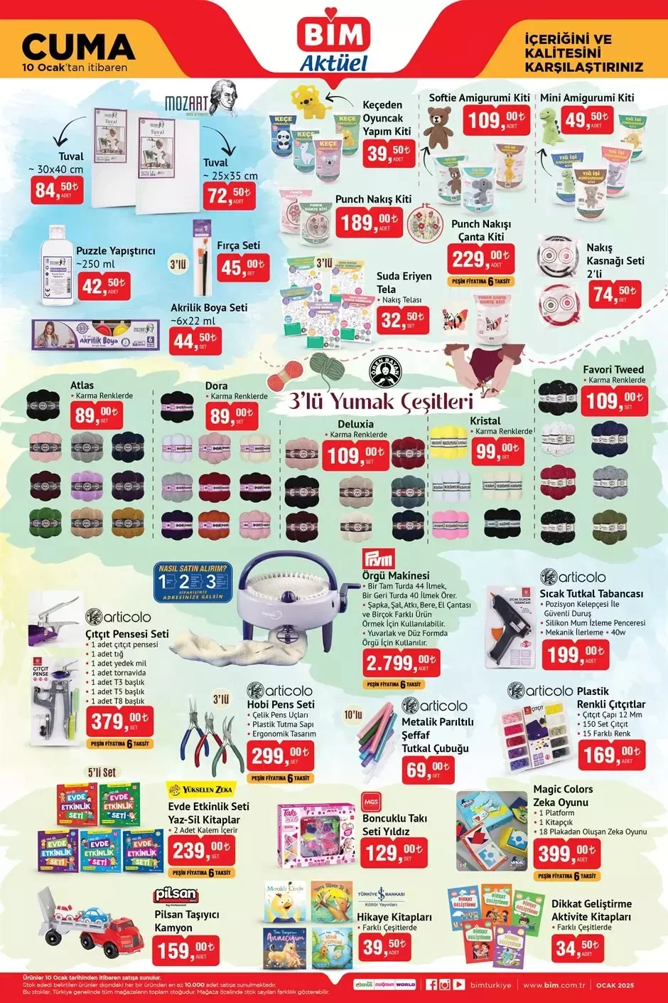 10 Ocak BİM aktüel ürünler kataloğu çıktı! BİM aktüelde bu hafta neler var? 4