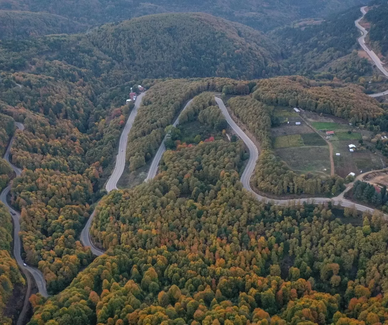 Uludağ'da sonbahar rengarenk görsel şölen sunuyor 7