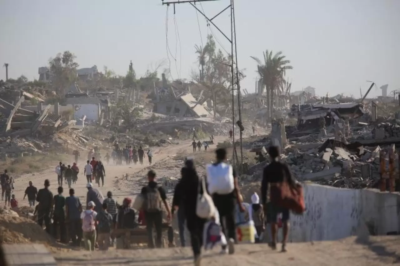 Yıkıntılar arasında eve dönüş başladı! Gazzelilerden umut adımları... 2
