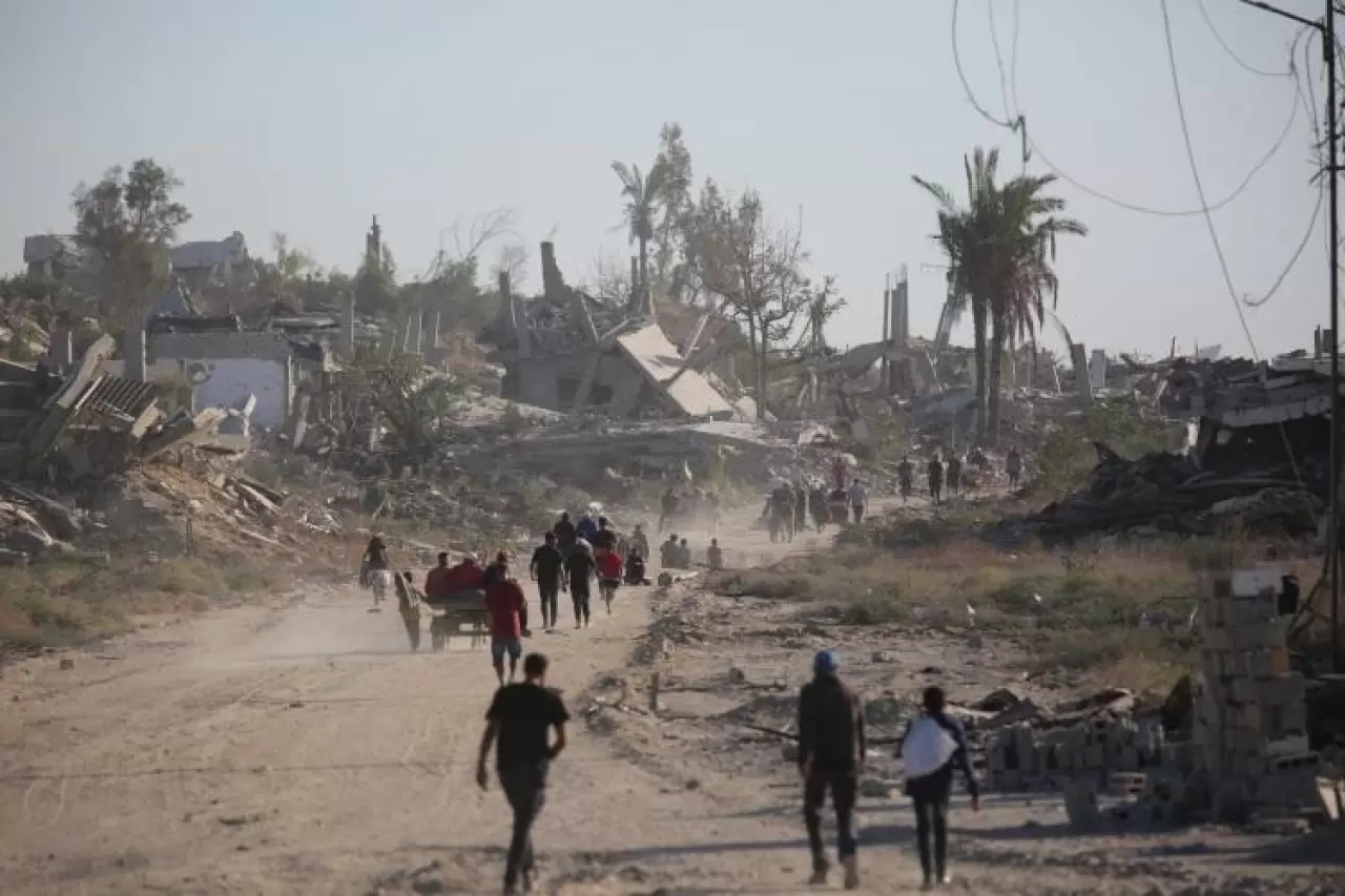 Yıkıntılar arasında eve dönüş başladı! Gazzelilerden umut adımları... 8