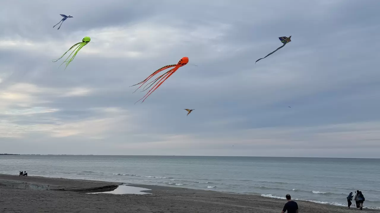 Samsun'un semalarını uçurtmalar renklendirdi 1