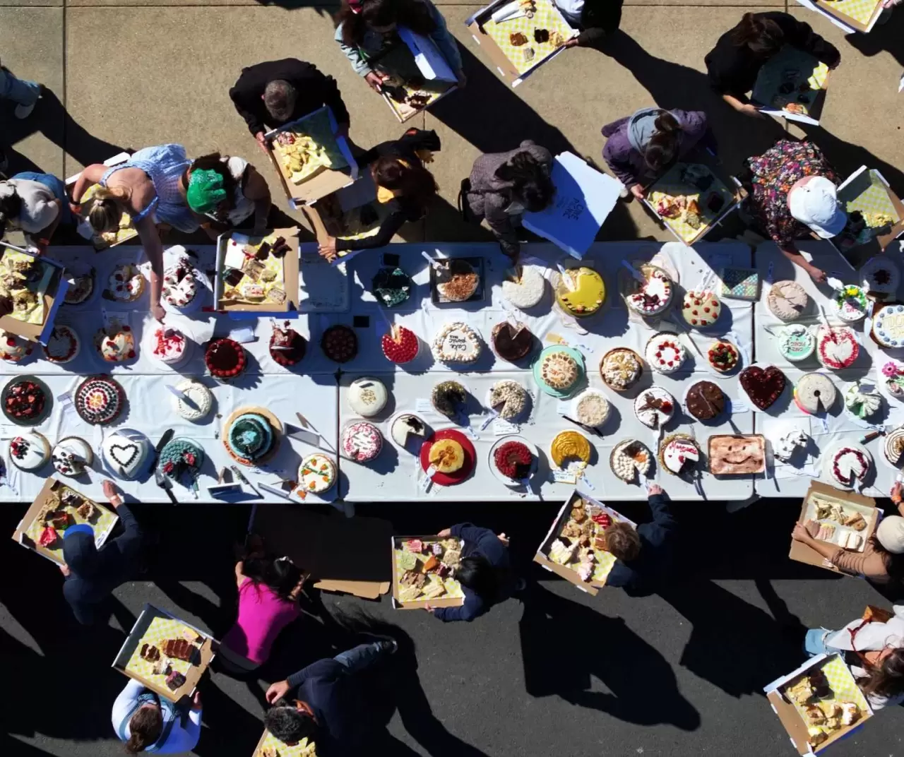 'Kek Pikniği'nde 2 binden fazla pasta ve kek sergilendi 8