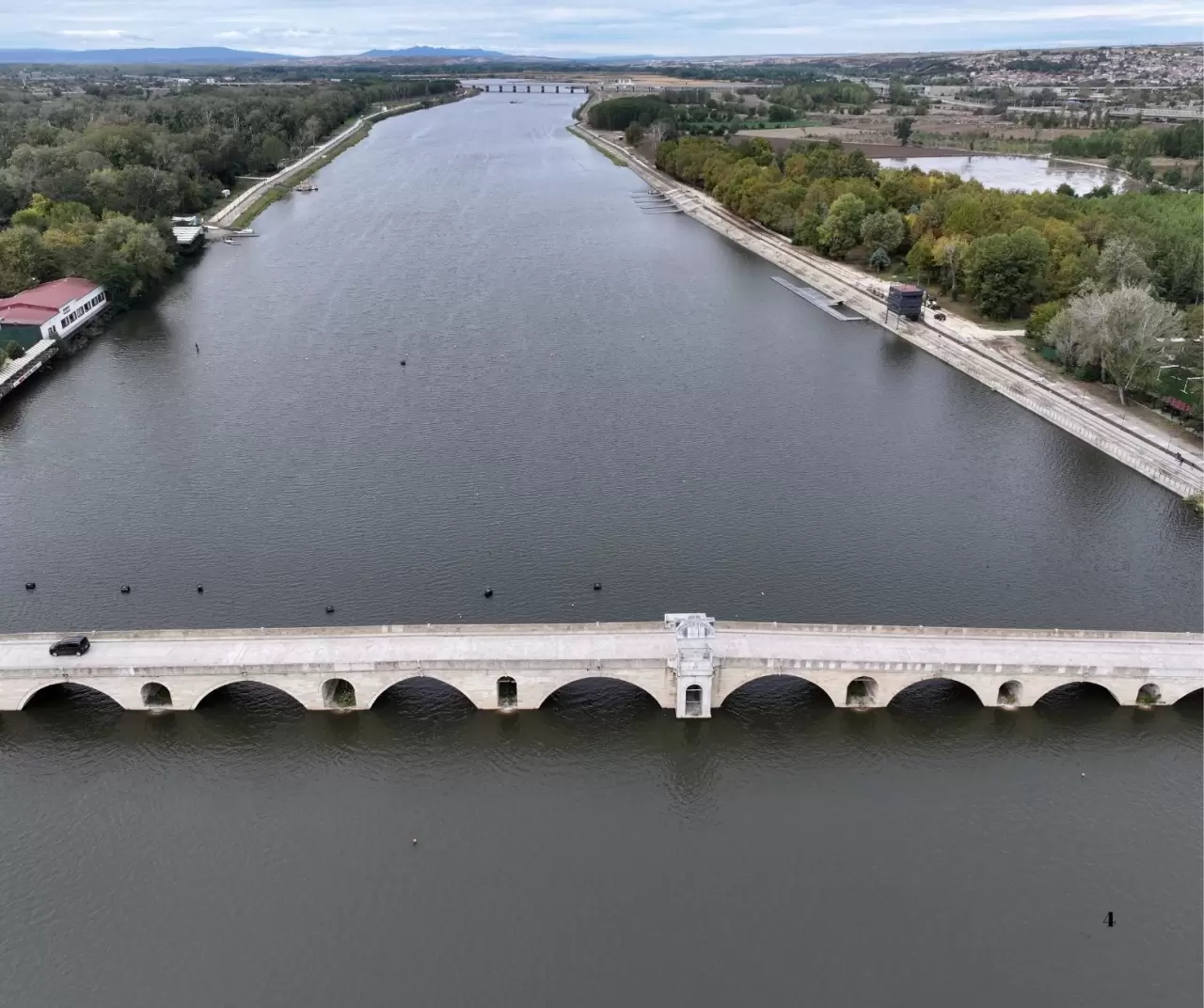 Edirne’de yağışlar nehirleri canlandırdı: Tunca ve Meriç’te su seviyesi yükseldi 10