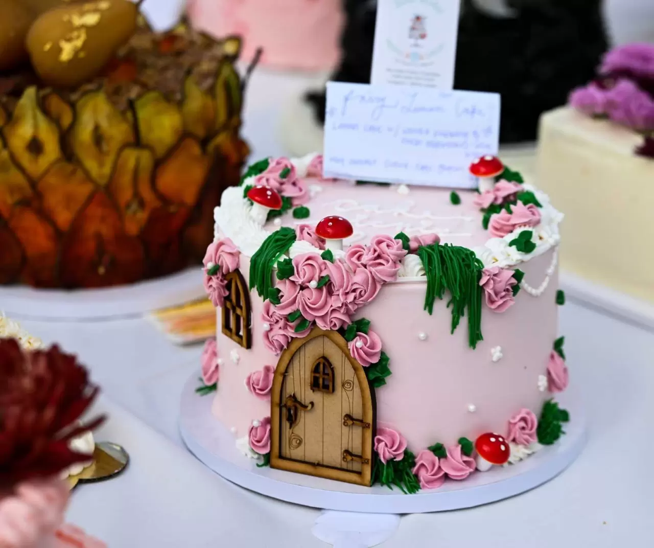 'Kek Pikniği'nde 2 binden fazla pasta ve kek sergilendi 6