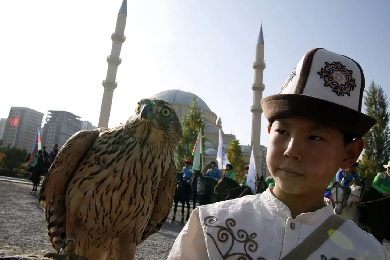 Kırgızistan-Türkiye Manas Üniversitesi'nde 2. Geleneksel Spor Oyunları heyecanı 3