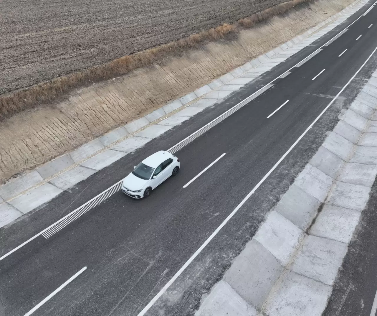 Edirne-Kırklareli yolunda “Melodili Yol” keyfi 1