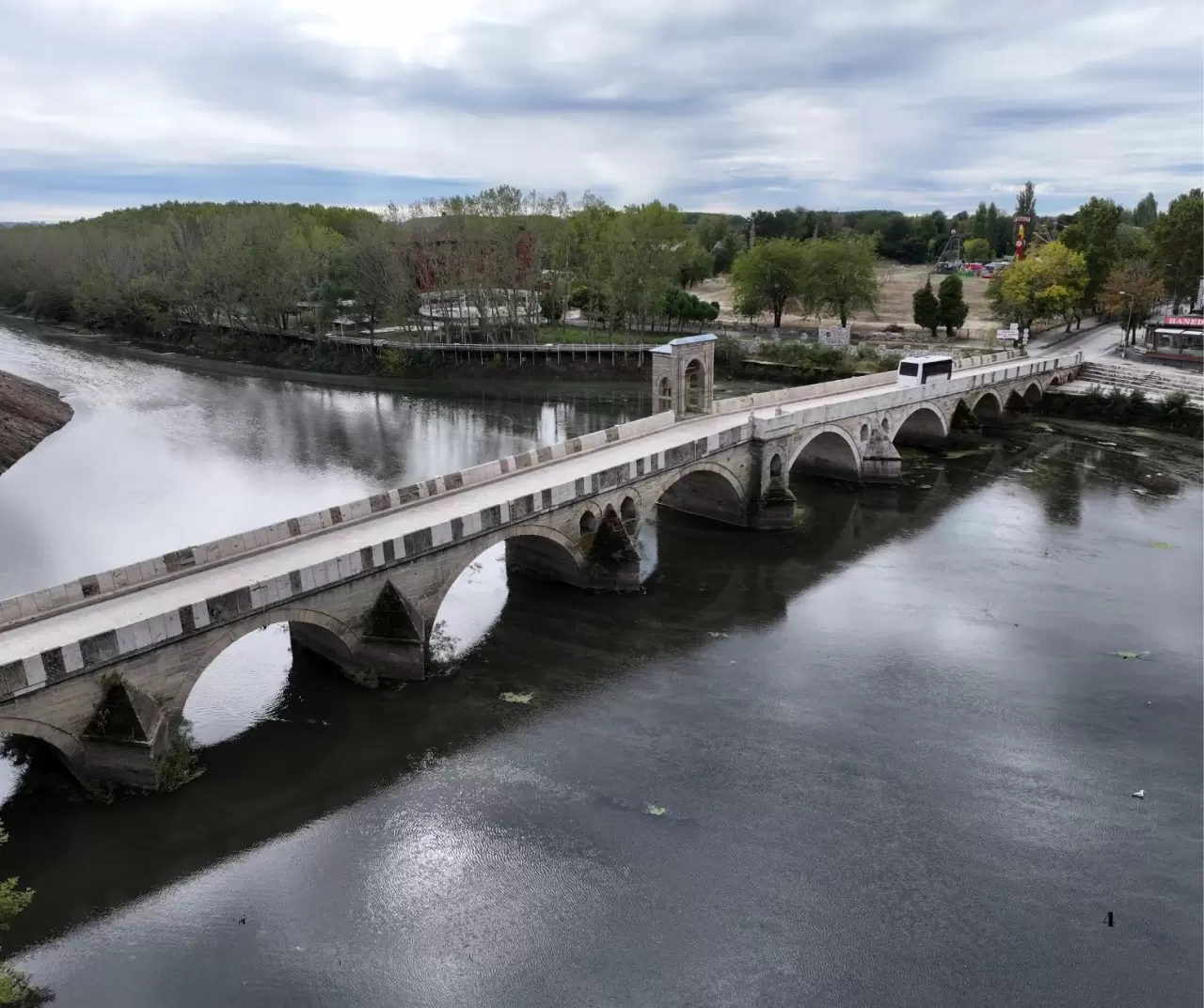 Edirne’de yağışlar nehirleri canlandırdı: Tunca ve Meriç’te su seviyesi yükseldi 3
