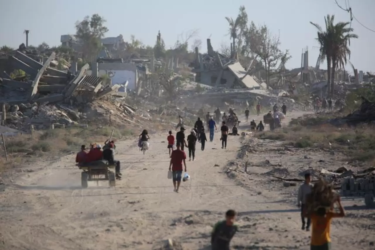 Yıkıntılar arasında eve dönüş başladı! Gazzelilerden umut adımları... 5