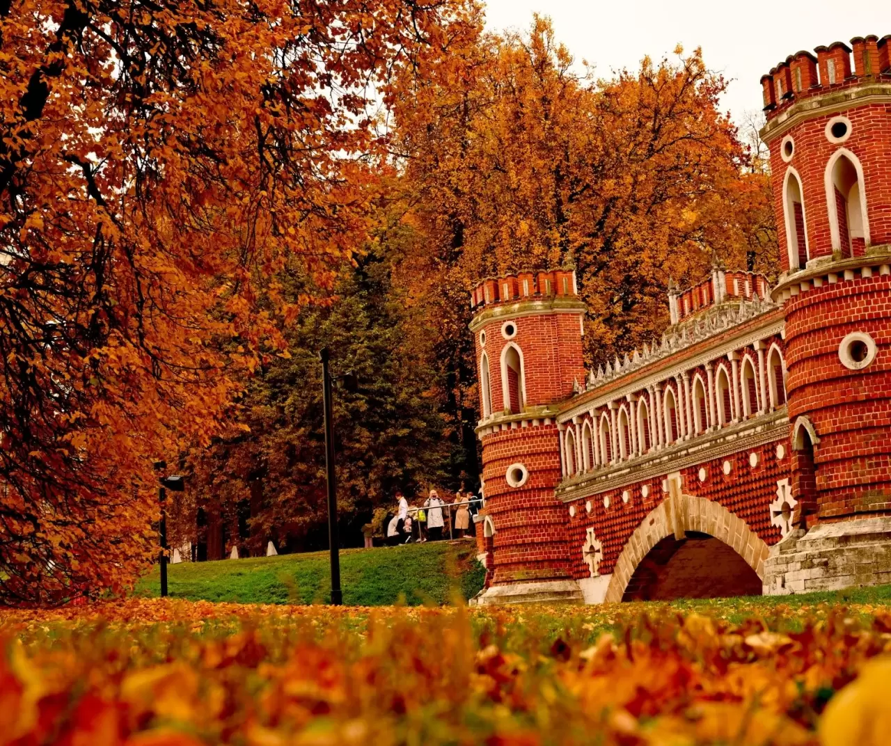 Tsaritsıno Sarayı’nda altın sonbahar büyüsü 4