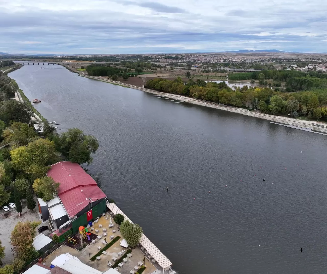 Edirne’de yağışlar nehirleri canlandırdı: Tunca ve Meriç’te su seviyesi yükseldi 7