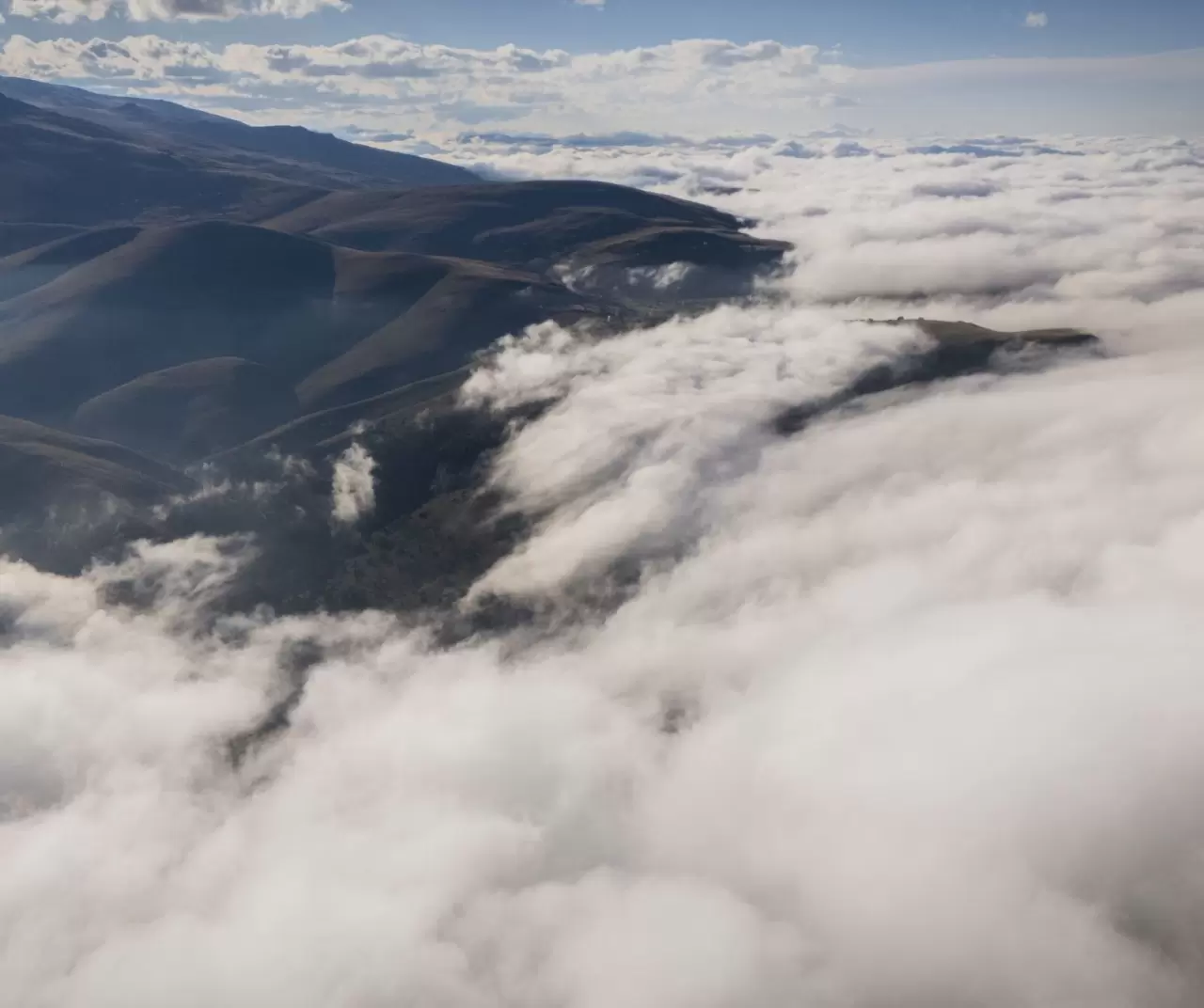 Trabzon'un Sultan Murat Yaylası sonbahar ve sisle büyülüyor 1