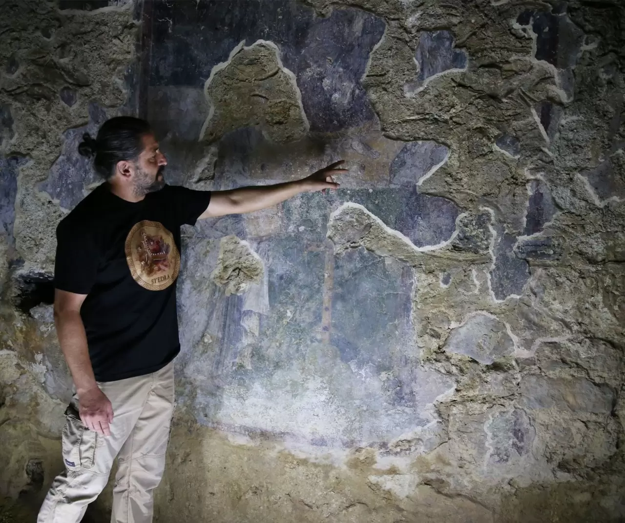 Syedra Antik Kenti’nde Aziz Pavlus Freski bulundu 3