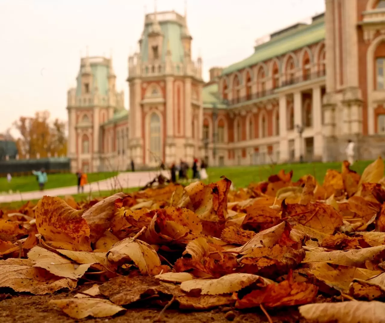 Tsaritsıno Sarayı’nda altın sonbahar büyüsü 5